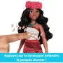 Disney Princess - Mattel Poupée Vaiana 2 Chantante Articulée, 3 Accessoires et Couronne de Fleurs, JBT62
