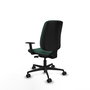 Piqueras y Crespo Chaise de Bureau Alares Vert Bouteille