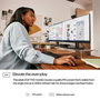 HP Moniteur FHD HP Series 3 Pro - 324pf, 23.8 Pouces (100 Hz, Anti-scintillement, HP Eye Ease, Pied Réglable)