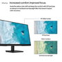 HP Moniteur FHD HP Series 3 Pro - 324pf, 23.8 Pouces (100 Hz, Anti-scintillement, HP Eye Ease, Pied Réglable)