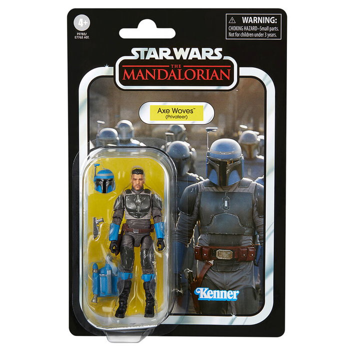 Hasbro - Figure Star Wars The Vintage Collection, Axe Woves Privateer The Mandalorian 9,5 cm - avec accessoires Hasbro - Figure Star Wars The Vintage Collection, Axe Woves Privateer The Mandalorian 9,5 cm - avec accessoires