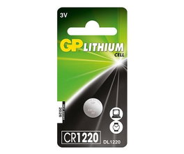 GP CR1220 Pile bouton lithium