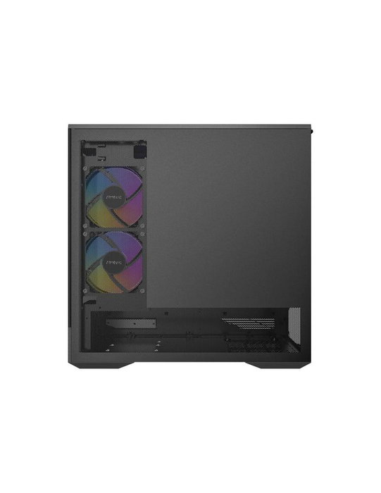 Antec C2M ARGB Boîtier Gaming Midi Tower Noir Micro ATX ITX Vitre Trempée USB-C