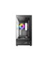 Antec C2M ARGB Boîtier Gaming Midi Tower Noir Micro ATX ITX Vitre Trempée USB-C