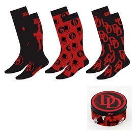 Cerdá Pack de 3 paires de chaussettes Daredevil T3845, Taille 38/45