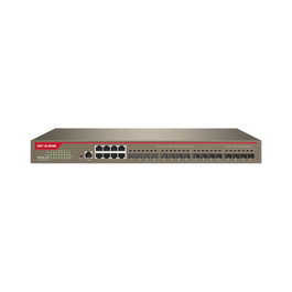 IP-COM G5324-16F Switch Managed L3 16 Ports SFP Gigabit 8 Ports RJ45 48 Gbps Cloud Gestion Rack 1U