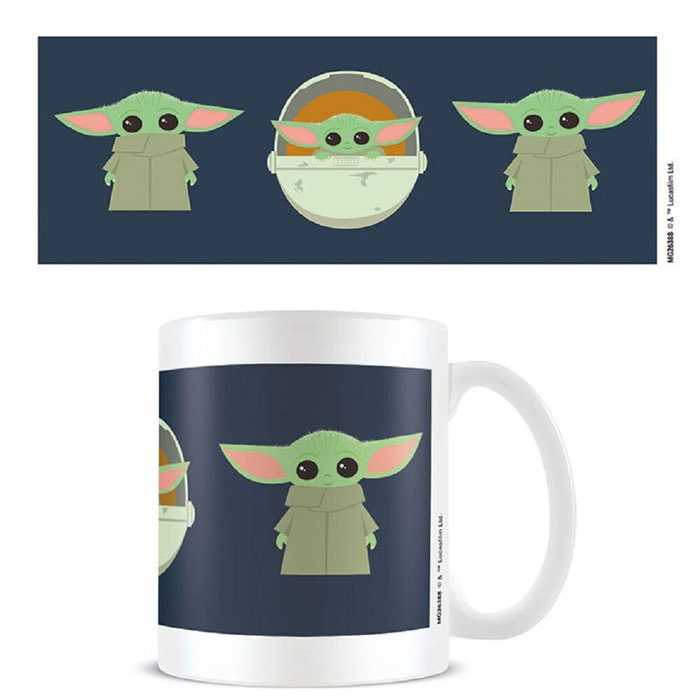 Pyramid International Mug Star Wars The Mandalorian Illustration Grande Tasse céramique de 0,315 L Pyramid International Mug Star Wars The Mandalorian Illustration Grande Tasse céramique de 0,315 L