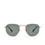 Hawkers Lunettes de soleil SIXGON DRIVE polarisées dorées en acier inoxydable unisexes