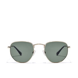 Hawkers Lunettes de soleil SIXGON DRIVE polarisées dorées en acier inoxydable unisexes