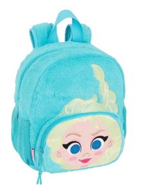 Safta Mochila peluche garderie Frozen 22 x 27 x 10 cm - Sac à dos peluche Disney pour enfant à partir de 36 mois