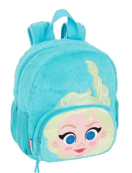 Safta Mochila peluche garderie Frozen 22 x 27 x 10 cm - Sac à dos peluche Disney pour enfant à partir de 36 mois Safta Mochila peluche garderie Frozen 22 x 27 x 10 cm - Sac à dos peluche Disney pour enfant à partir de 36 mois