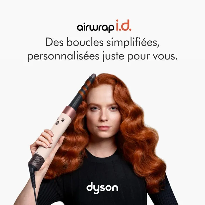 DYSON - Airwrap i.d.  Cheveux raides a ondulés - 1300 W - 3 températures -  Rose Céramique