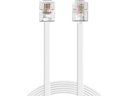 Sandberg Câble téléphonique RJ11-RJ11 1,8 m