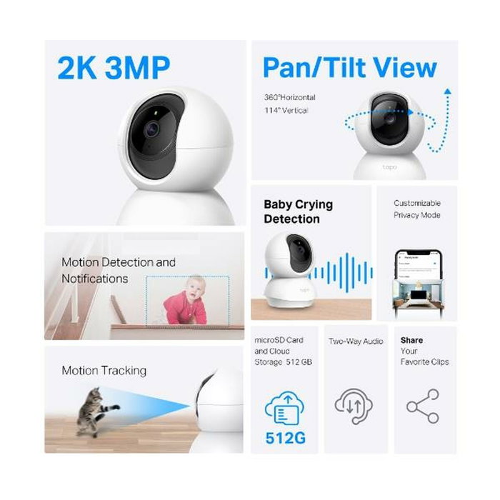 Camescope de surveillance TP-Link TC71