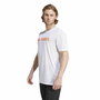 T-shirt à manches courtes homme Adidas Mt Log Tech Blanc