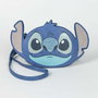 Cerdá Sac en cuir synthétique Stitch 26.5 x 18.0 x 5.0 cm - Bleu - Taille M - Recommandé à partir de 3 ans