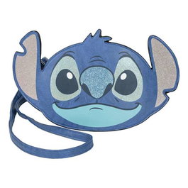 Cerdá Sac en cuir synthétique Stitch 26.5 x 18.0 x 5.0 cm - Bleu - Taille M - Recommandé à partir de 3 ans