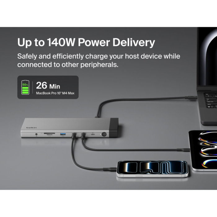 Belkin Connect Thunderbolt 5 Dock 14-en-1 140W INC031kqSGY