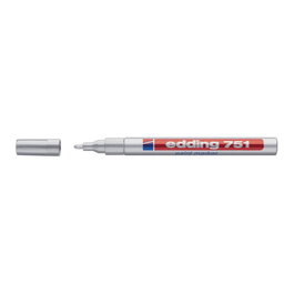 Edding 751 Paint Marker Silver (4-751054) (4751054) - Marqueur peinture argenté
