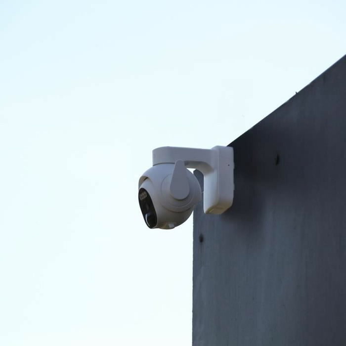 Dio Connected Home Lot de 2 Caméras de Surveillance Extérieures Rotatives 3MP