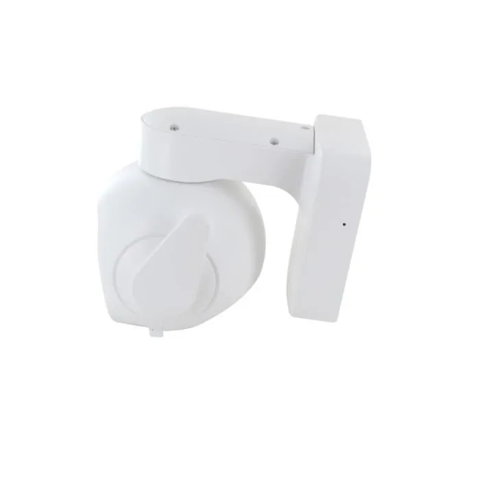 Dio Connected Home - Caméra de sécurité extérieure WiFi 3MP avec vue 350° - Lot de 2 caméras rotatives à batterie longue durée et vision nocturne