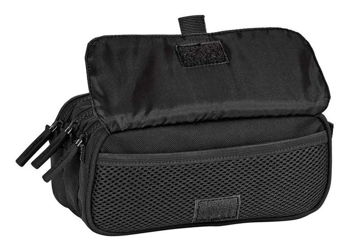 Safta Basic Triple Big Organisateur 3 compartiments Noir 21,5 x 10 x 8 cm Safta Basic Triple Big Organisateur 3 compartiments Noir 21,5 x 10 x 8 cm