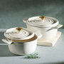 Tramontina Olla en fonte émaltée de 26 cm, 5,6 l, latte
