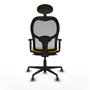 Piqueras y Crespo Chaise de Bureau 1D036G1 Jaune