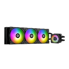 Enermax ELC-LMF420T-ARGB Kit Refroidissement Liquide CPU Liqmaxflo 420mm, Compatible Intel LGA 1700/1200/AM5 TDP 420W
