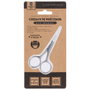 Cosmetic Club Ciseaux pour Moustache et Barbe en Acier Inoxydable