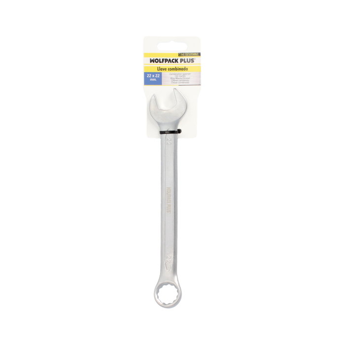 WOLFPACK LINEA PROFESIONAL Clé combinée 22x22 mm DIN 3113 WOLFPACK LINEA PROFESIONAL Clé combinée 22x22 mm DIN 3113