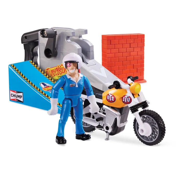 Bandai COSS8201 - Moto Stuntman Stu Nitro Boost - Jouet cascade avec figurine Stu pour crash dans mur - Dragon Ball, Miraculous, One Piece Bandai COSS8201 - Moto Stuntman Stu Nitro Boost - Jouet cascade avec figurine Stu pour crash dans mur - Dragon Ball, Miraculous, One Piece