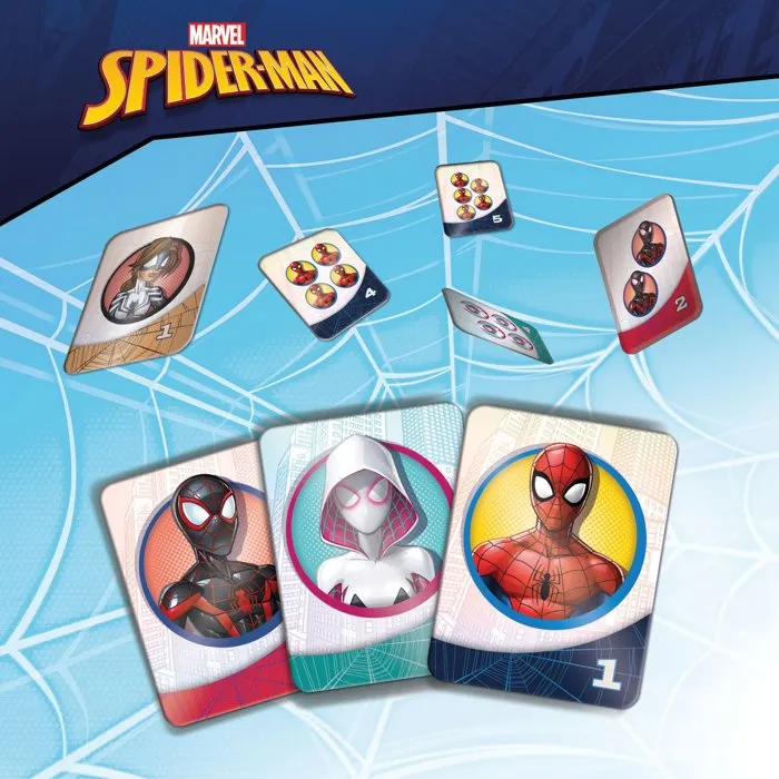 Lisciani Giochi Spider-Man Sac à Dos Jeux de Voyage avec Coffret de Jeux inclus