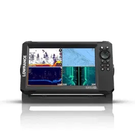 Lowrance Eagle 9 - Combiné GPS Sondeur avec écran IPS et sonde TripleShot HD - Résistant IPX7 - Carte mondiale préchargée
