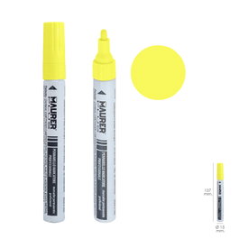 MAURER Rotulador Marcador Obra Profesional Pintura Permanente Jaune