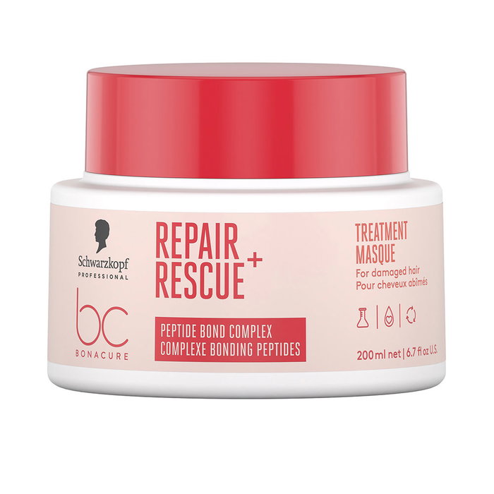 Schwarzkopf Bonacure BC Repair Rescue Soin Réparateur 200 ml - Traitement Capillaire Revitalisant pour Cheveux Abîmés Sans Silicone Vegan Schwarzkopf Bonacure BC Repair Rescue Soin Réparateur 200 ml - Traitement Capillaire Revitalisant pour Cheveux Abîmés Sans Silicone Vegan