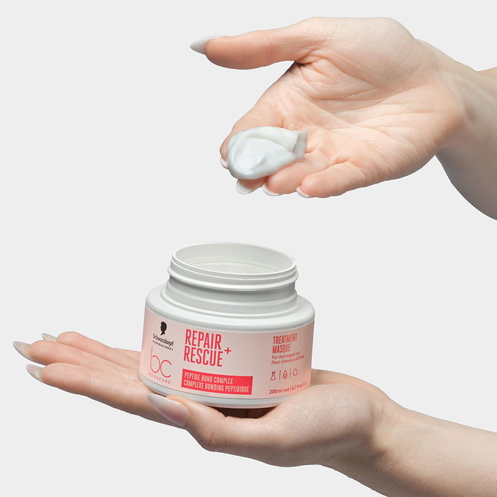Schwarzkopf Bonacure BC Repair Rescue Soin Réparateur 200 ml - Traitement Capillaire Revitalisant pour Cheveux Abîmés Sans Silicone Vegan Schwarzkopf Bonacure BC Repair Rescue Soin Réparateur 200 ml - Traitement Capillaire Revitalisant pour Cheveux Abîmés Sans Silicone Vegan