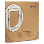 Sureflap - Adaptateur de montage pour chatière sur verre - Diamètre de trou 212 à 260 mm - 285 mm - Blanc