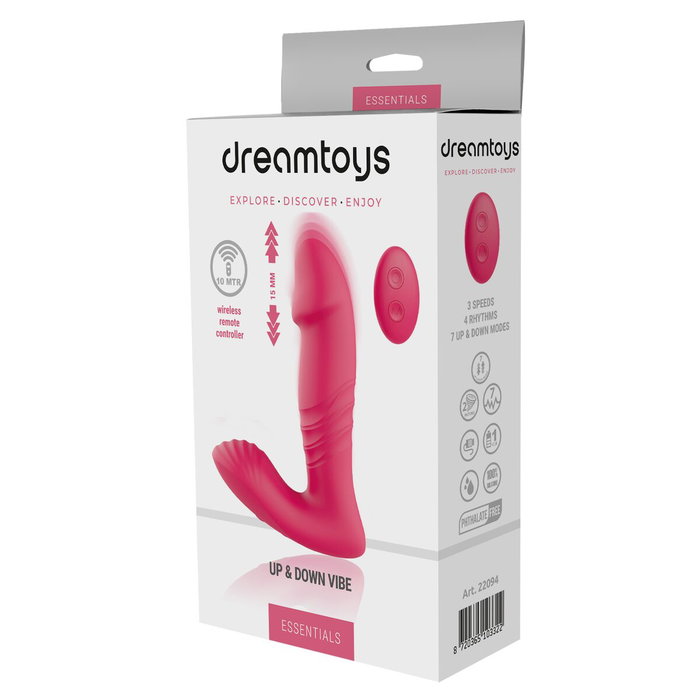 Vibromasseur anal Dream Toys Essentials Up Rose Vibromasseur anal Dream Toys Essentials Up Rose
