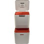 Joseph Joseph Totem Max 60 L Poubelle de tri et recyclage, Gris