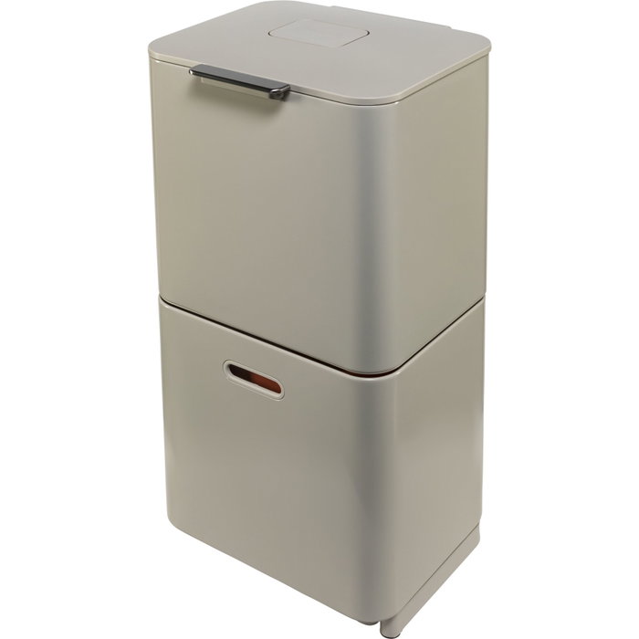 Joseph Joseph Totem Max 60 L Poubelle de tri et recyclage, Gris Joseph Joseph Totem Max 60 L Poubelle de tri et recyclage, Gris