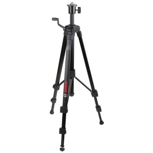 Bosch Professional BT 150 Trépied robuste en aluminium, hauteur réglable 55-157 cm, avec niveau à bulle, support d'outils de mesure pour chantier Bosch Professional BT 150 Trépied robuste en aluminium, hauteur réglable 55-157 cm, avec niveau à bulle, support d'outils de mesure pour chantier