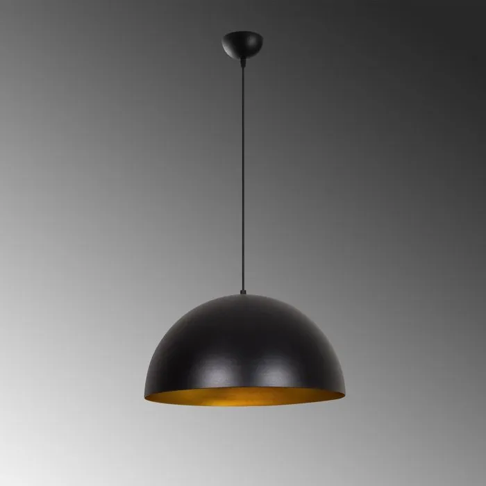 D By M.Red Suspension lustre D Black Gold Noir et or D By M.Red Suspension lustre D Black Gold Noir et or
