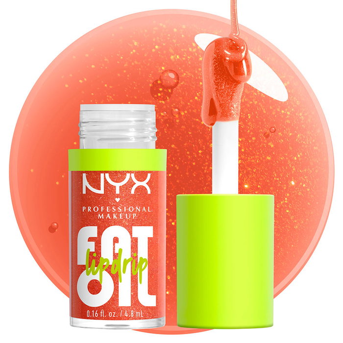 Nyx Professional Make Up FAT OIL Goutte à Lèvres #06-follow back 4,8 ml Marron