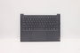 Lenovo ASM_NORDIC L82LA SLA_GY - Coque supérieure et clavier azerty pour ordinateur portable Lenovo - Compatibilité vérifiée - 22 x 31.2 x 1.1 cm - 0.33 kg