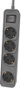 PHILIPS Base multiple 4 prises avec interrupteur 1,5m - gris CHP2144G/12
