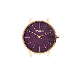 Watxandco WXCA3024 Montre Femme Rose et Marron