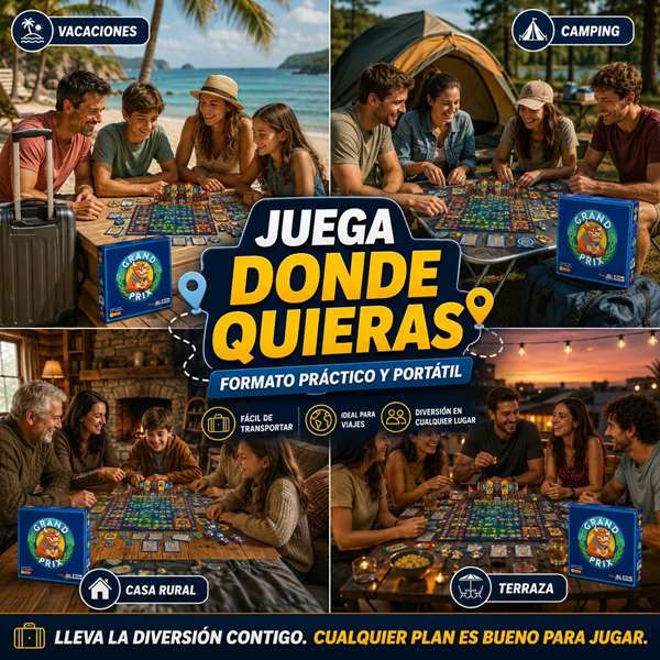 7th player Grand Prix - Jeu de société avec 400 questions et 80 accessoires 7th player Grand Prix - Jeu de société avec 400 questions et 80 accessoires