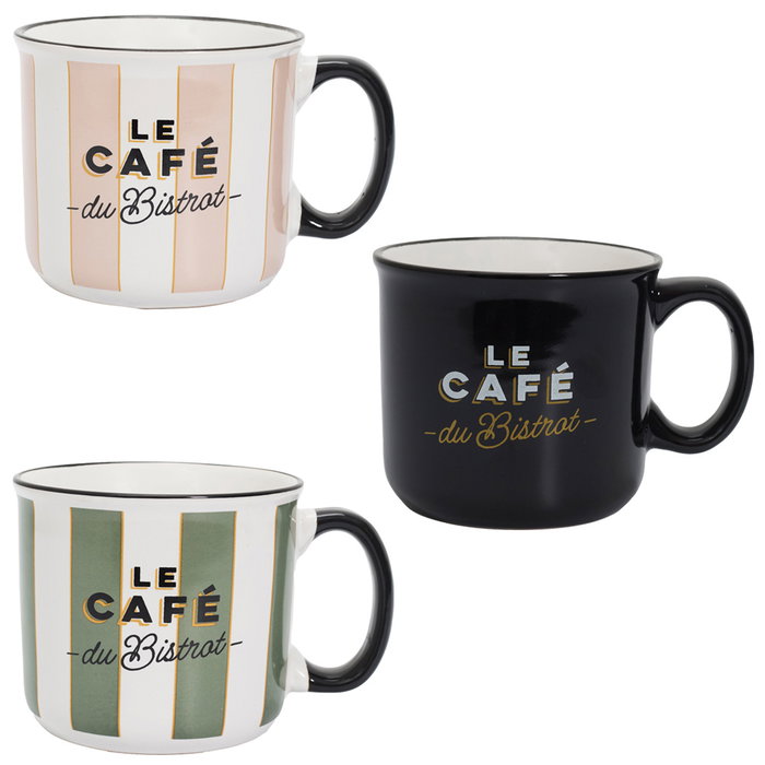 Home Deco Factory Mug Vintage Bistrot 450 ml
