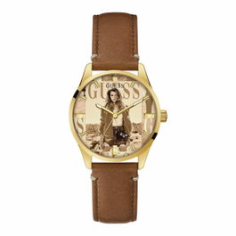 Guess GW0290L1 - Montre analogique dorée et marron